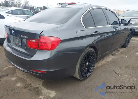 2015 BMW 328I from USA, damaged, VIN WBA3C1C57FP853235